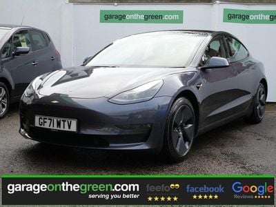 Grey Used 2021 Tesla Model 3 Long Range AWD Sedan | £23,495 (Fair price)
