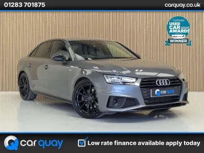 Used Audi A4 Black Edition 150 HP (110 kW) 2019 Grey Sedan