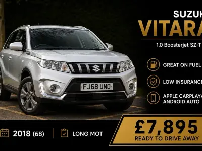 Used Suzuki Vitara SZ-T 112 HP (82 kW) 2018 Grey SUV