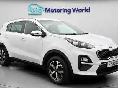 Used Kia Sportage 136 HP (100 kW) 2021 White SUV