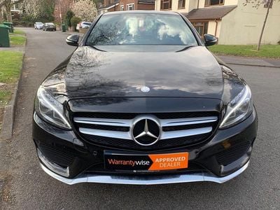 Used Mercedes C250 AMG line 2016 Black Sedan