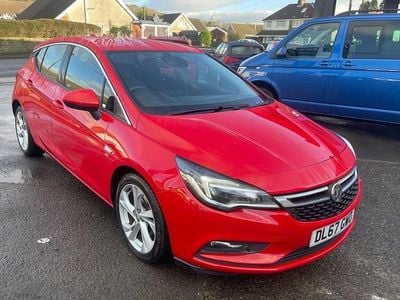 Red Used 2017 Vauxhall Astra SRi Hatchback | £6,349 (Fair price)