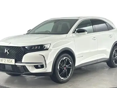 Used DS Automobiles DS7 Crossback Performance 131 HP (96 kW) 2020 White SUV
