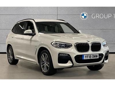 Used BMW X3 M Sport 190 HP (139 kW) 2018 White SUV