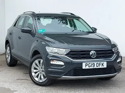 Used VW T-Roc SE 115 HP (84 kW) 2019 Grey SUV