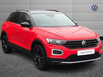 Usado VW T-Roc Black Edition 113 HP (83 kW) 2021 Branco SUV