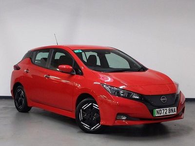 Red Used 2022 Nissan Leaf Acenta Hatchback | £10,498 (Fair price)