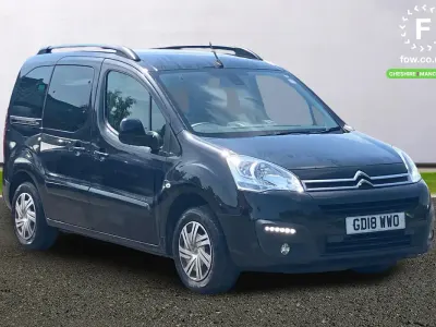 Used Citroën e-Berlingo Flair 99 HP (72 kW) 2018 Black MPV