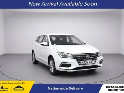Used MG MG5 EV Excite 114 kW (156 HP) 2022 White Estate