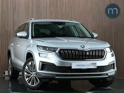Used Skoda Kodiaq SE L Executive 150 HP (110 kW) 2022 Silver SUV