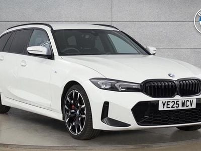 White Used 2025 BMW 320 M Sport Estate | £33,750 (Fair price)