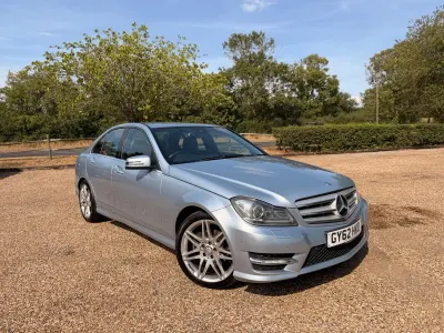 Used Mercedes C250 AMG 2012 Silver Sedan