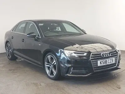 Usado Audi A4 S-Line 190 HP (139 kW) 2018 Preto Sedan