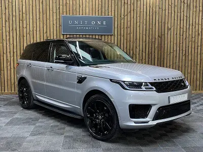 Begagnad Land Rover Range Rover Sport Autobiography Dynamic 306 HK (225 kW) 2018 Silver SUV