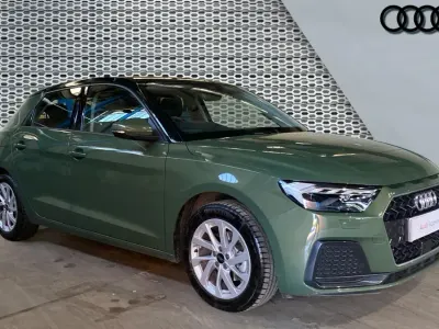 Used Audi A1 Design 116 HP (85 kW) 2026 District green, metallic mythos black, metallic SUV
