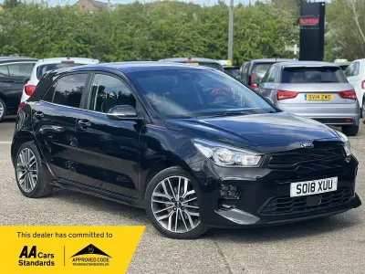 Used Kia Rio GT-Line 118 HP (86 kW) 2018 Black Hatchback