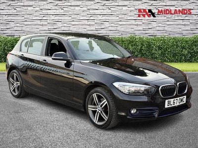 Used BMW 118 Sport Line 2017 Black Hatchback