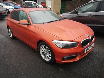 Used BMW 116 Efficient Dynamics 2017 Orange Hatchback