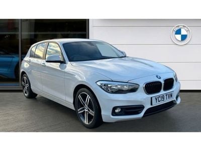 Usado BMW 118 M Sport 150 HP (110 kW) 2019 Branco Citadino