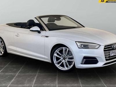 White Used 2018 Audi A5 Cabriolet Sport Cabriolet | £14,995 (Expensive)