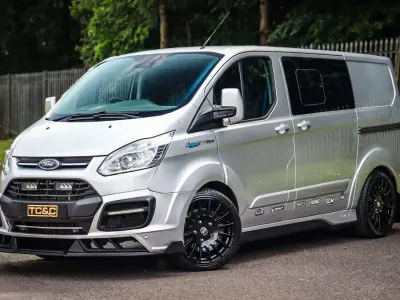 Used Ford Transit Custom Sport 205 HP (150 kW) 2018 Silver Van