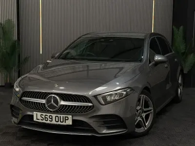 Used Mercedes A200 AMG line 2019 Grey Hatchback