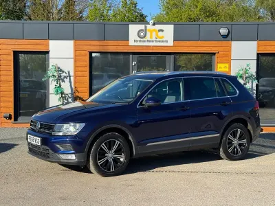 Używany VW Tiguan SE 150 KM (110 kW) 2016 Niebieski SUV