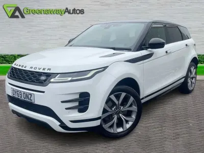 Used Land Rover Range Rover evoque HSE Dynamic 240 HP (176 kW) 2019 White SUV