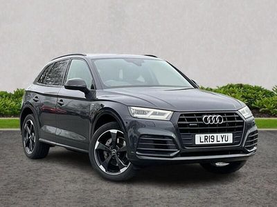 used Audi Q5 2.0 TDI 40 BLACK EDITION S TRONIC QUATTRO EURO 6 ( DIESEL FROM 2019 FROM ASHFORD (TN24 0HB) | SPOTICAR