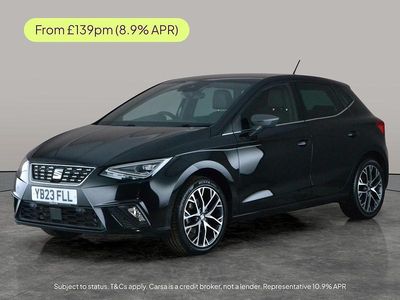 Used Seat Ibiza XCELLENCE Lux 110 HP (80 kW) 2023 Black Hatchback