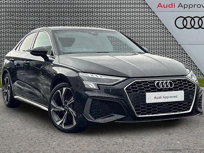 Black Used 2023 Audi A3 S-Line Sedan | £24,994 (Fair price)