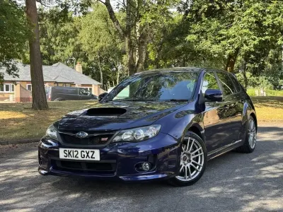Used Subaru WRX STI 300 HP (220 kW) 2012 Blue Hatchback