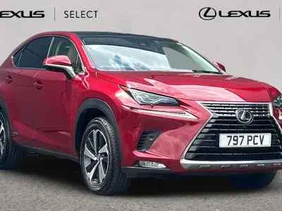 Used Lexus NX300h 197 HP (144 kW) 2020 Red SUV