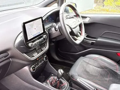 Used Ford Fiesta ST-Line X 123 HP (90 kW) 2022 Blue Hatchback
