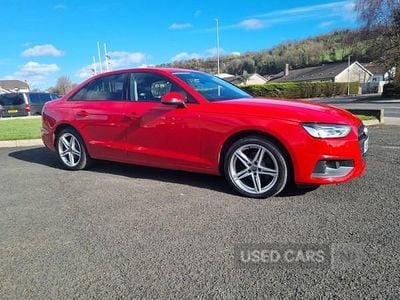 Used Audi A4 Comfort 163 HP (119 kW) 2019 Red Sedan