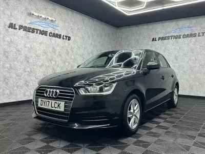 Used Audi A1 Sportback Design 95 HP (69 kW) 2017 Black Hatchback