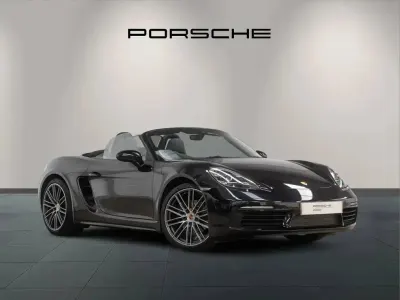Used Porsche Boxster 296 HP (217 kW) 2020 Black Cabriolet