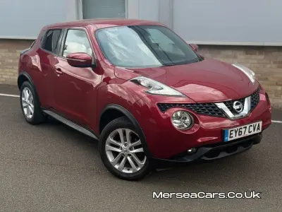 Used Nissan Juke N-Connecta 115 HP (84 kW) 2017 Red SUV