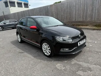 Used VW Polo Beats 90 HP (66 kW) 2017 Black Hatchback