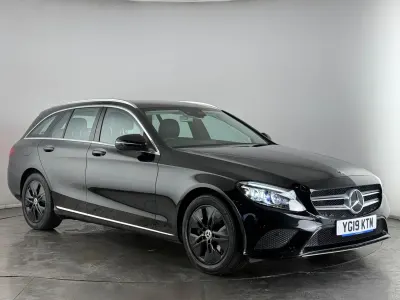 Usado Mercedes C200 Premium 2019 Preto Carrinha