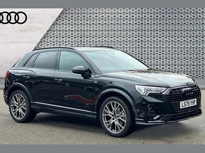 New Audi Q3 Black Edition 150 HP (110 kW) 2025 Black SUV