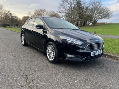 Black Used 2018 Ford Focus Zetec Hatchback | £3,995 (Super price)