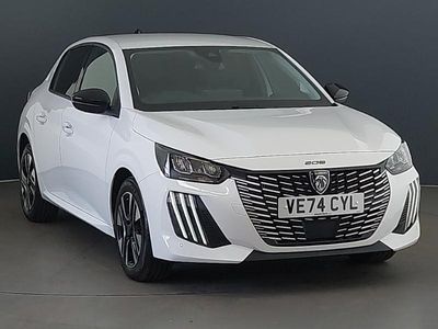 Used Peugeot 208 Allure 101 HP (74 kW) 2024 White Hatchback