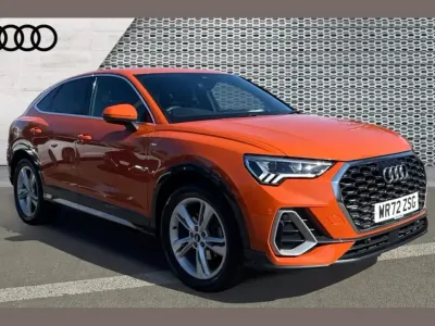 Used Audi Q3 S-Line 150 HP (110 kW) 2022 Orange SUV