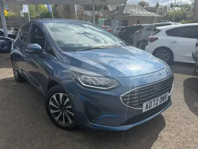 Used Ford Fiesta Titanium 125 HP (91 kW) 2023 Blue Hatchback