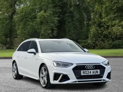 Used Audi A4 S-Line 204 HP (150 kW) 2024 White Estate