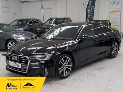 Used Audi A6 S-Line 204 HP (150 kW) 2019 Black Sedan