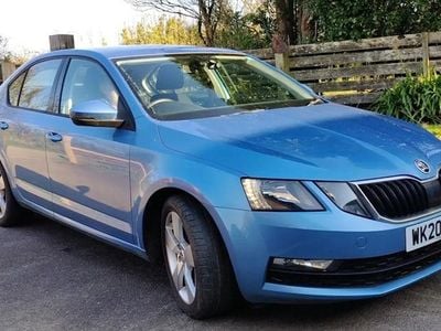 Used Skoda Octavia SE Drive 116 HP (85 kW) 2020 Blue Hatchback