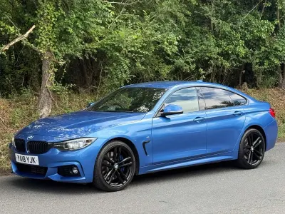 Used BMW 430 Gran Coupé M Sport 254 HP (186 kW) 2018 Blue Coupe