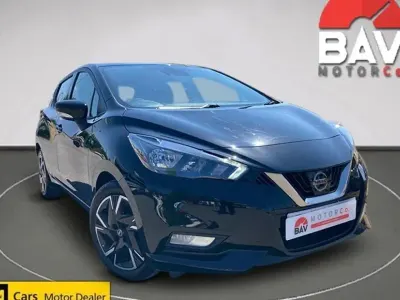 Used Nissan Micra Acenta 92 HP (67 kW) 2021 Black Hatchback
